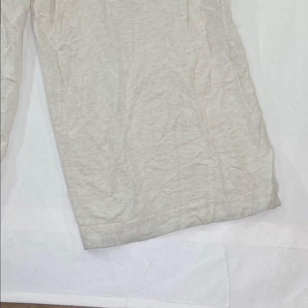 CeCe Pleated Wide Leg Trousers Off-White, 10 - Picture 11 of 17